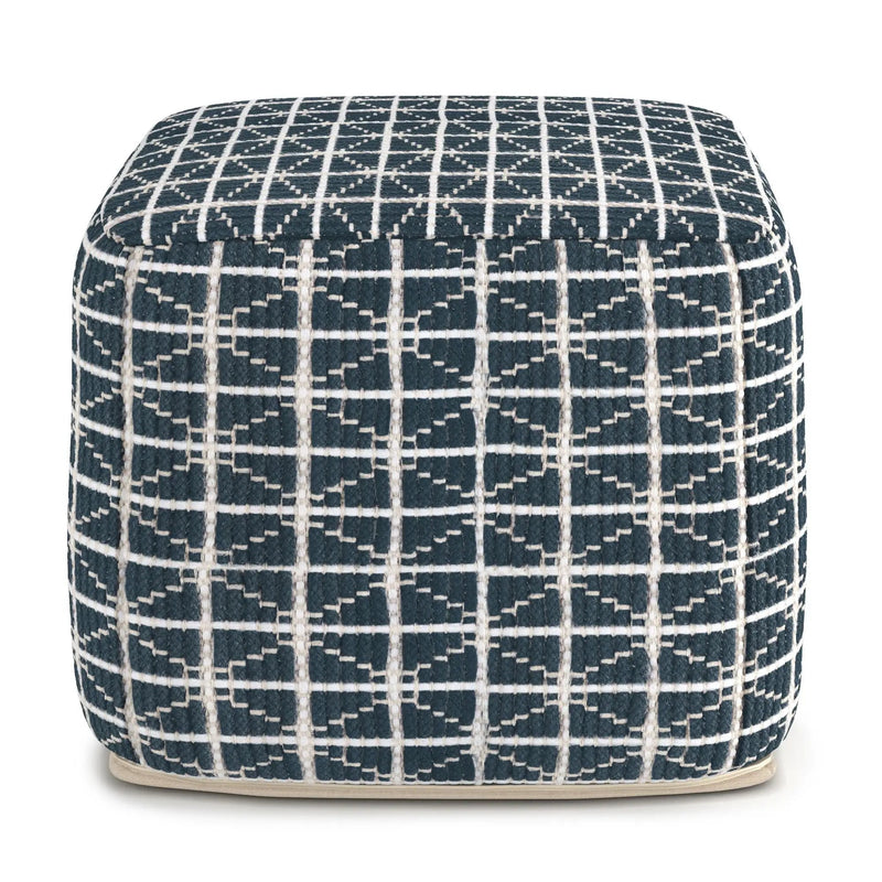 Noreen - Upholstered Square Pouf by HouseOfZazla