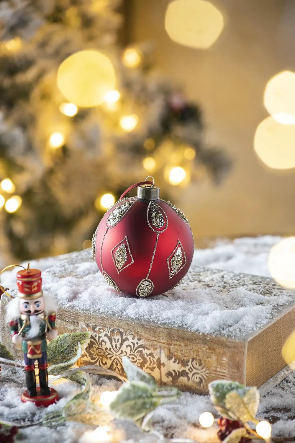 Christmas Ball, Decorative Hanging Ball Christmas Tree Ornaments For Holiday Decorations by Unique Piece Furniture