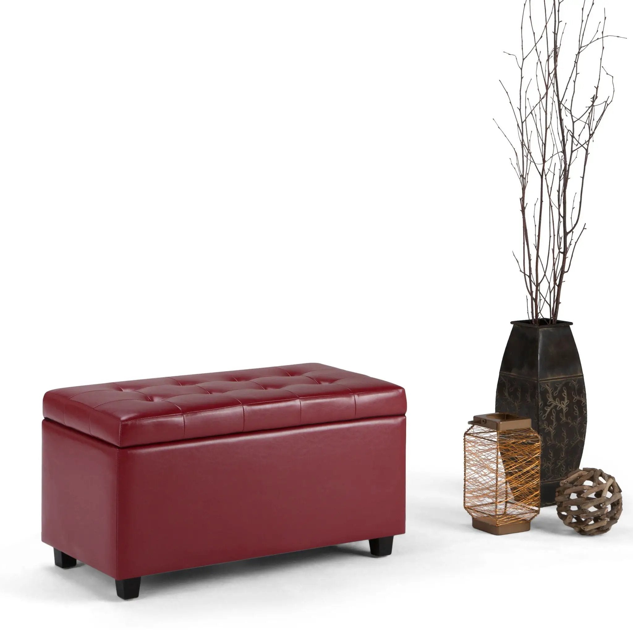 Cosmopolitan - Upholstered Storage Ottoman by HouseOfZazla
