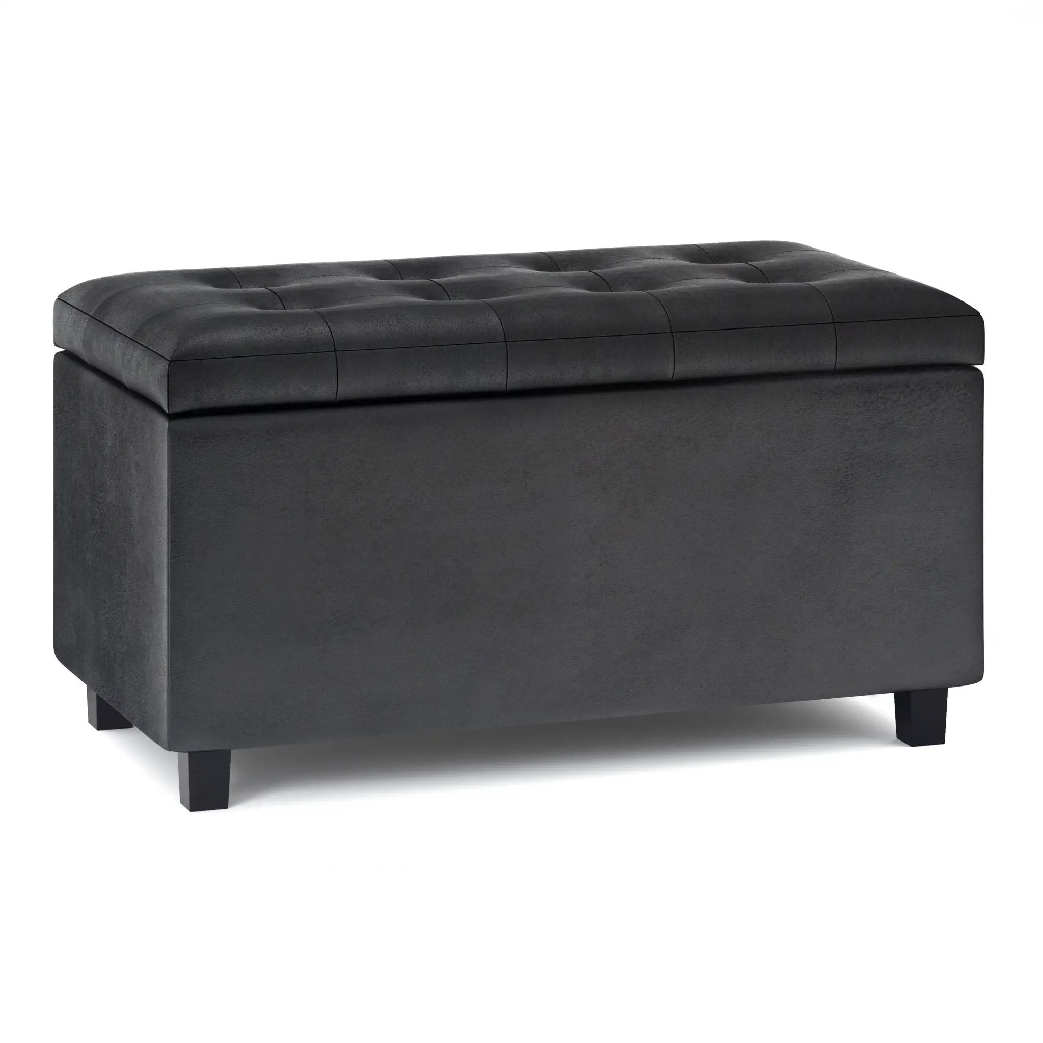 Cosmopolitan - Upholstered Storage Ottoman by HouseOfZazla