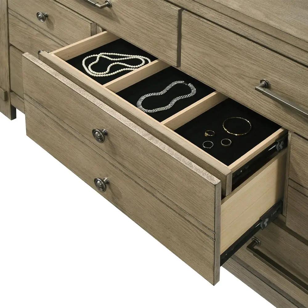 Colton - Dresser - Antique White Oak by Unique Piece Furniture