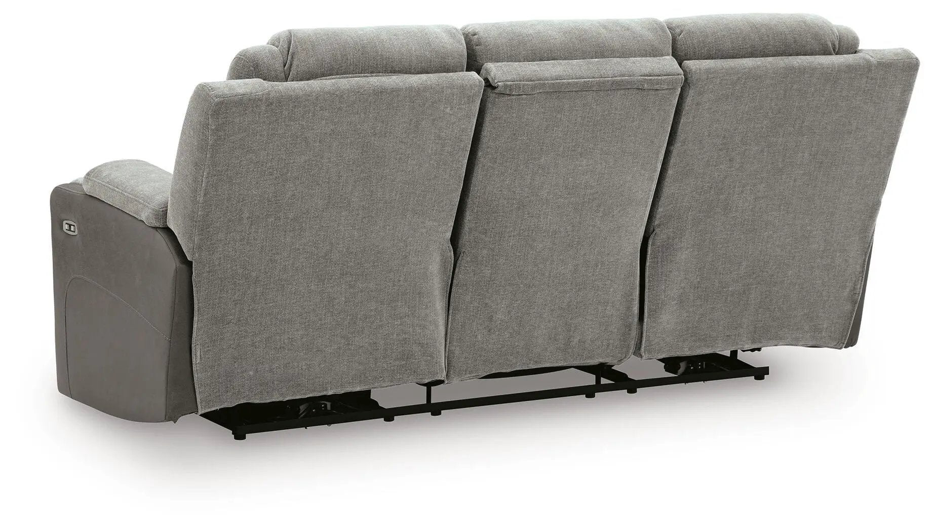 Mixed Motion - Power Reclining Sofa With Adjustable Headrest by Unique Piece Furniture