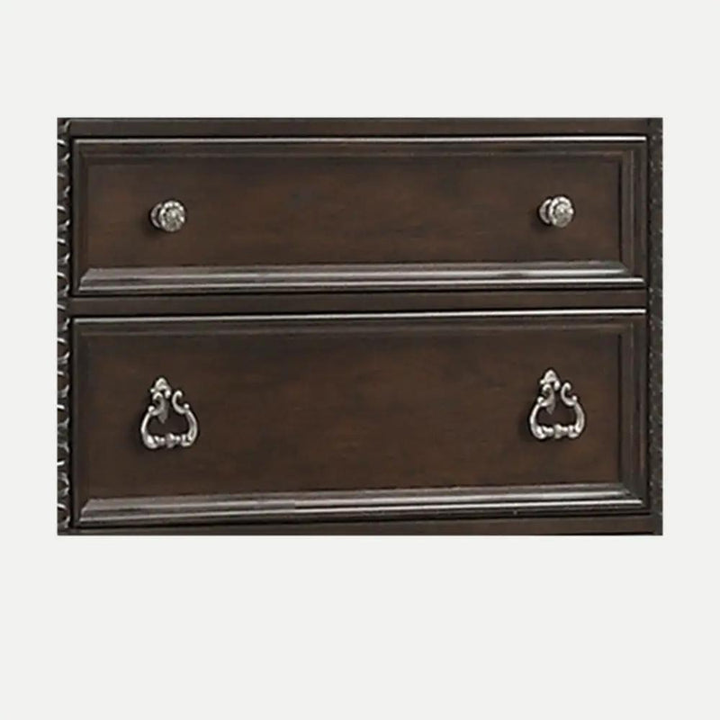 Traditional 5 Drawer Chest - Mahogany by HouseOfZazla