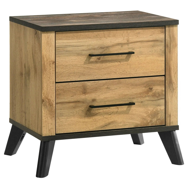 Kaywood 4-piece Eastern King Bedroom Set Natural Pine by Unique Piece Furniture
