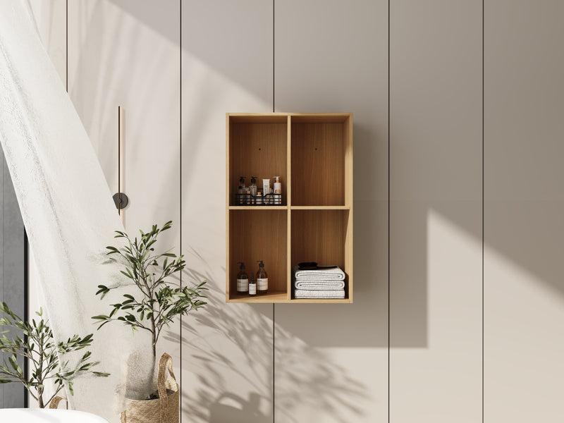 24 Inch Small Wall Mounted Storage Shelves by HouseOfZazla