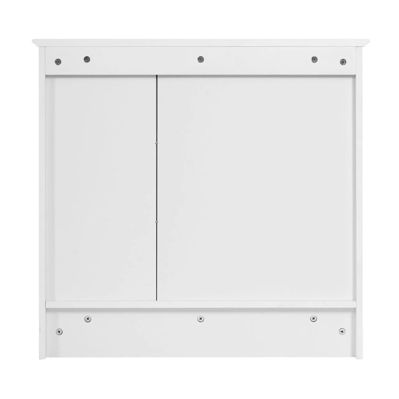 Wall Mount 2 In 1 Mirror Cabinet With Adjustable Shelf, Soft-Closing Hinges by HouseOfZazla