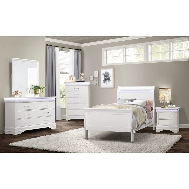 Charlston - Bed With LED by HouseOfZazla