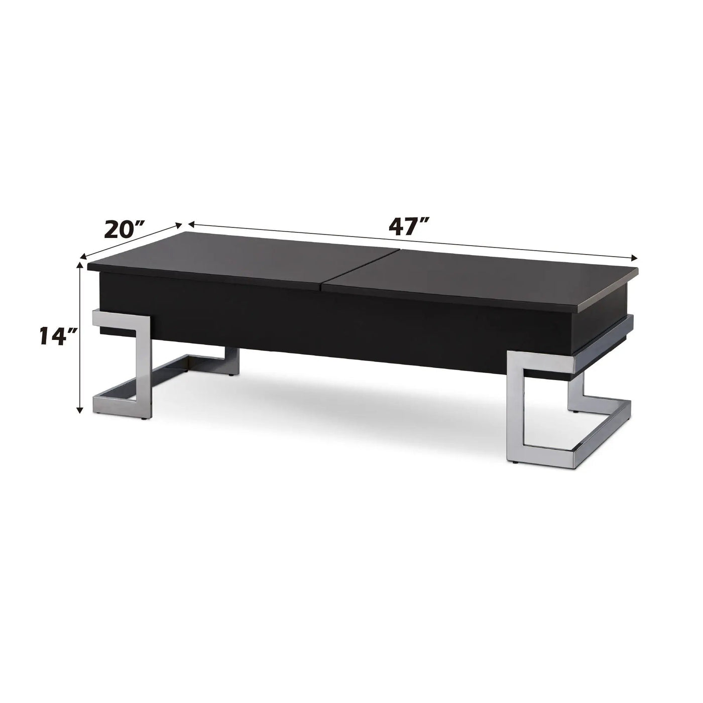 Calmam - High Gloss Coffee Table With Lift Top by Unique Piece Furniture