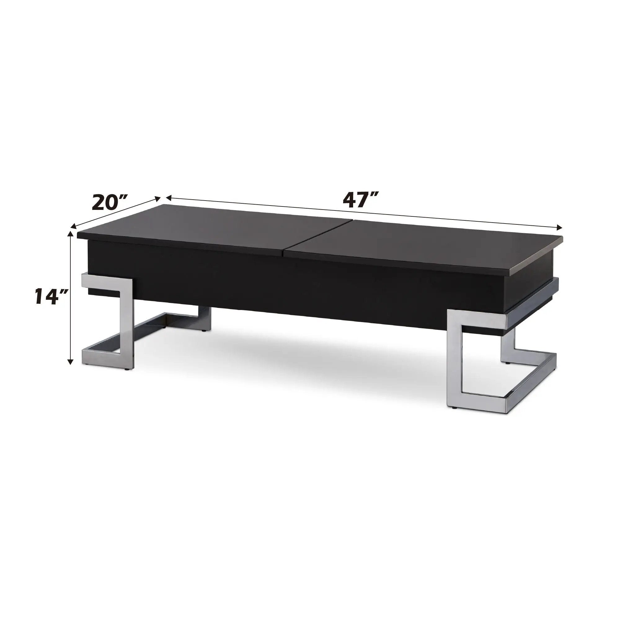 Calmam High Gloss Coffee Table With Lift Top by HouseOfZazla