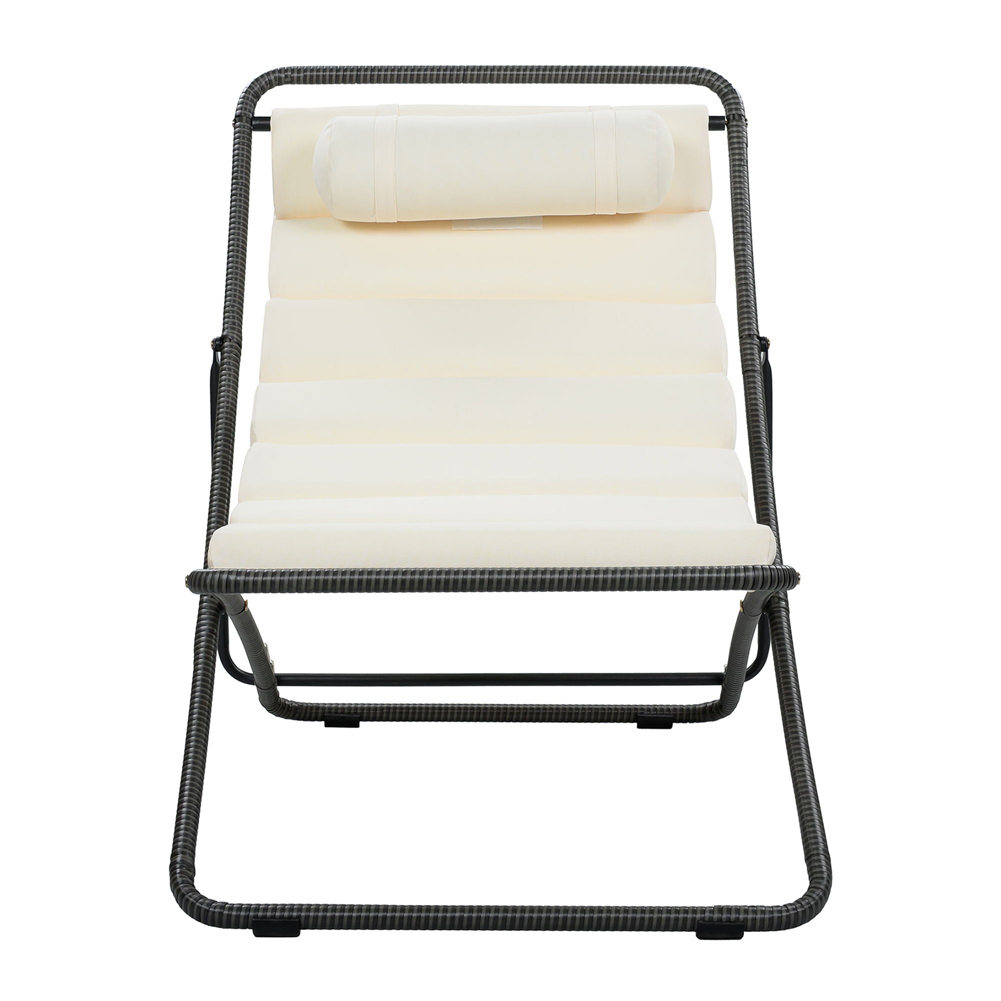 Outdoor Folding Chair With Adjustable Backrest (Set of 2) by HouseOfZazla