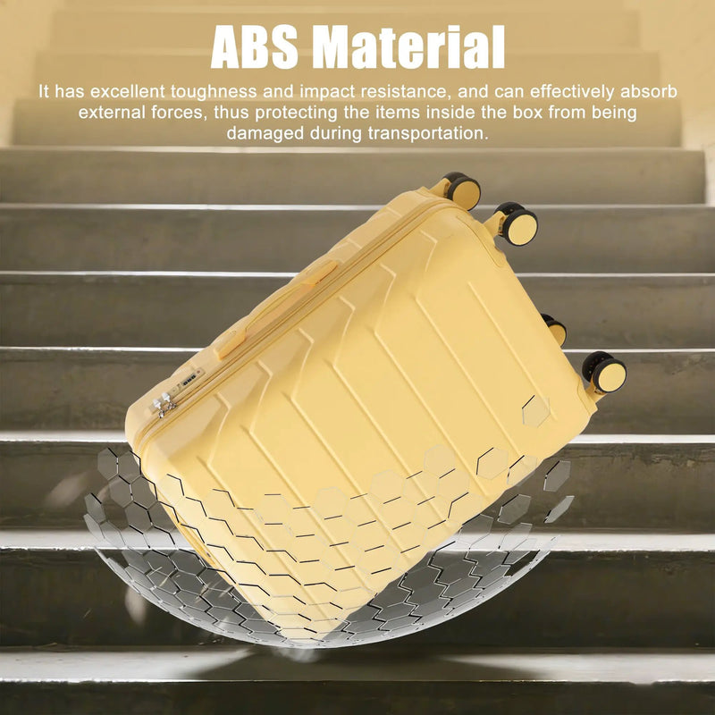 28 Inch ABS Hard Shell Large Travel Checked Luggage by HouseOfZazla