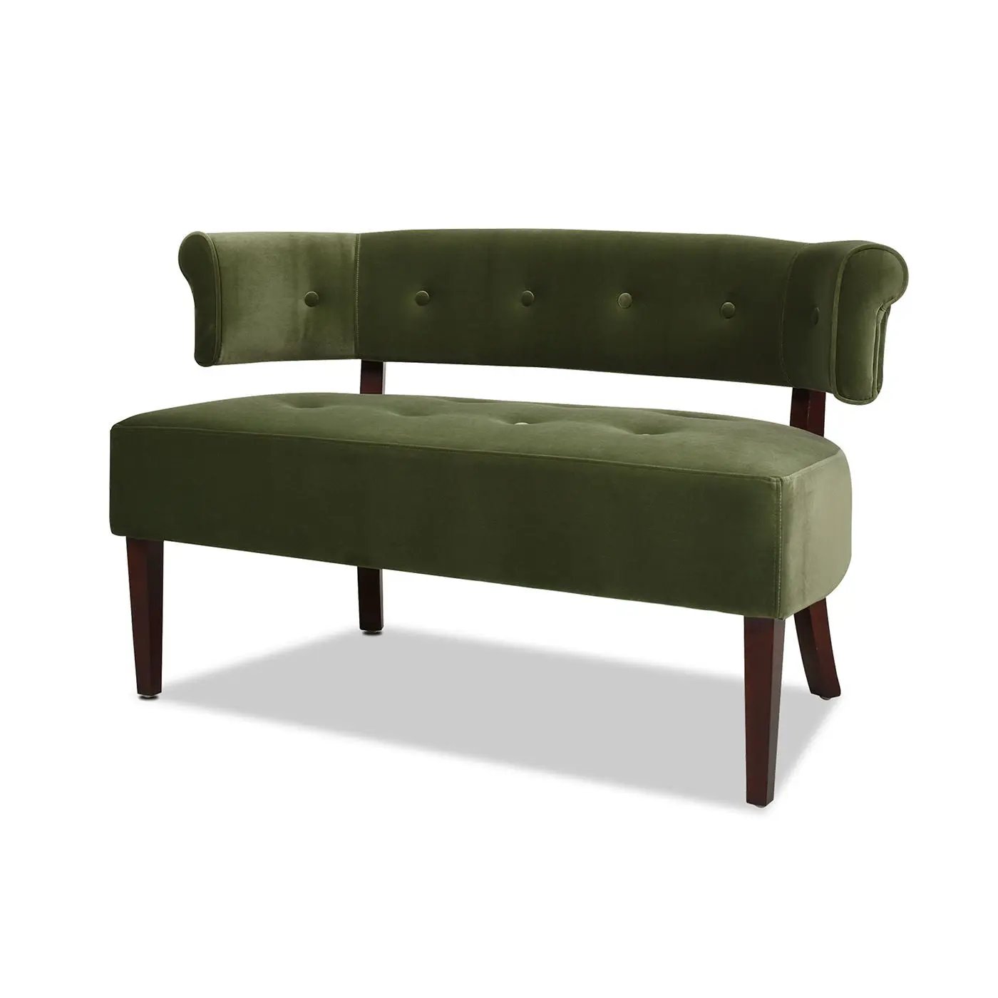 Jared - Versatile Roll Arm Tufted Bench Settee by Unique Piece Furniture