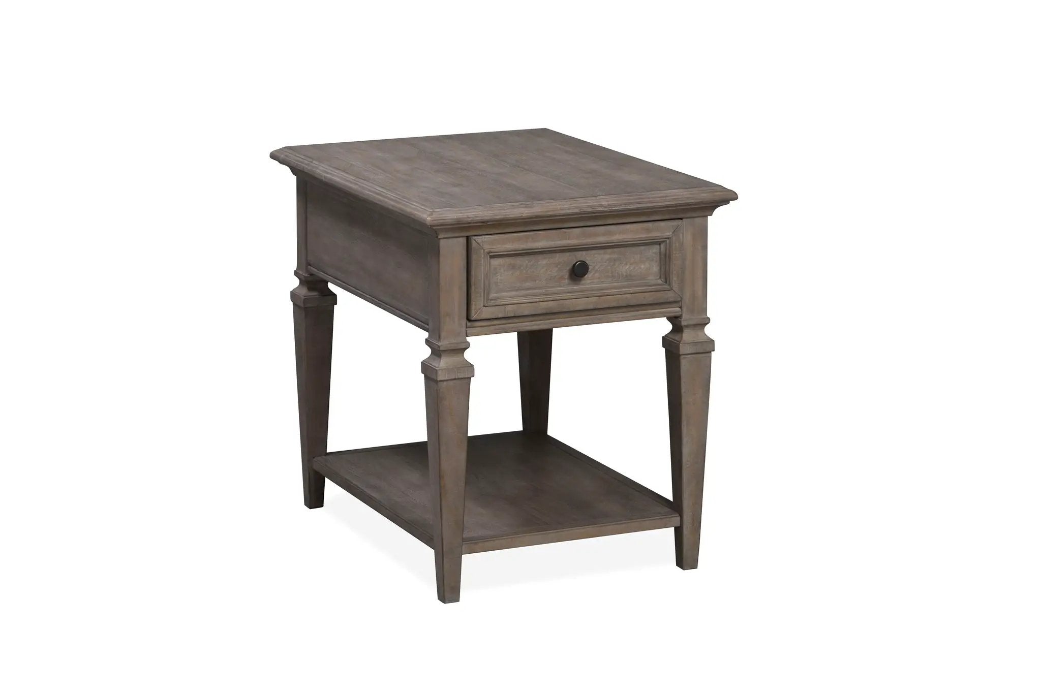 Lancaster - Rectangular End Table - Dove Tail Gray by Unique Piece Furniture
