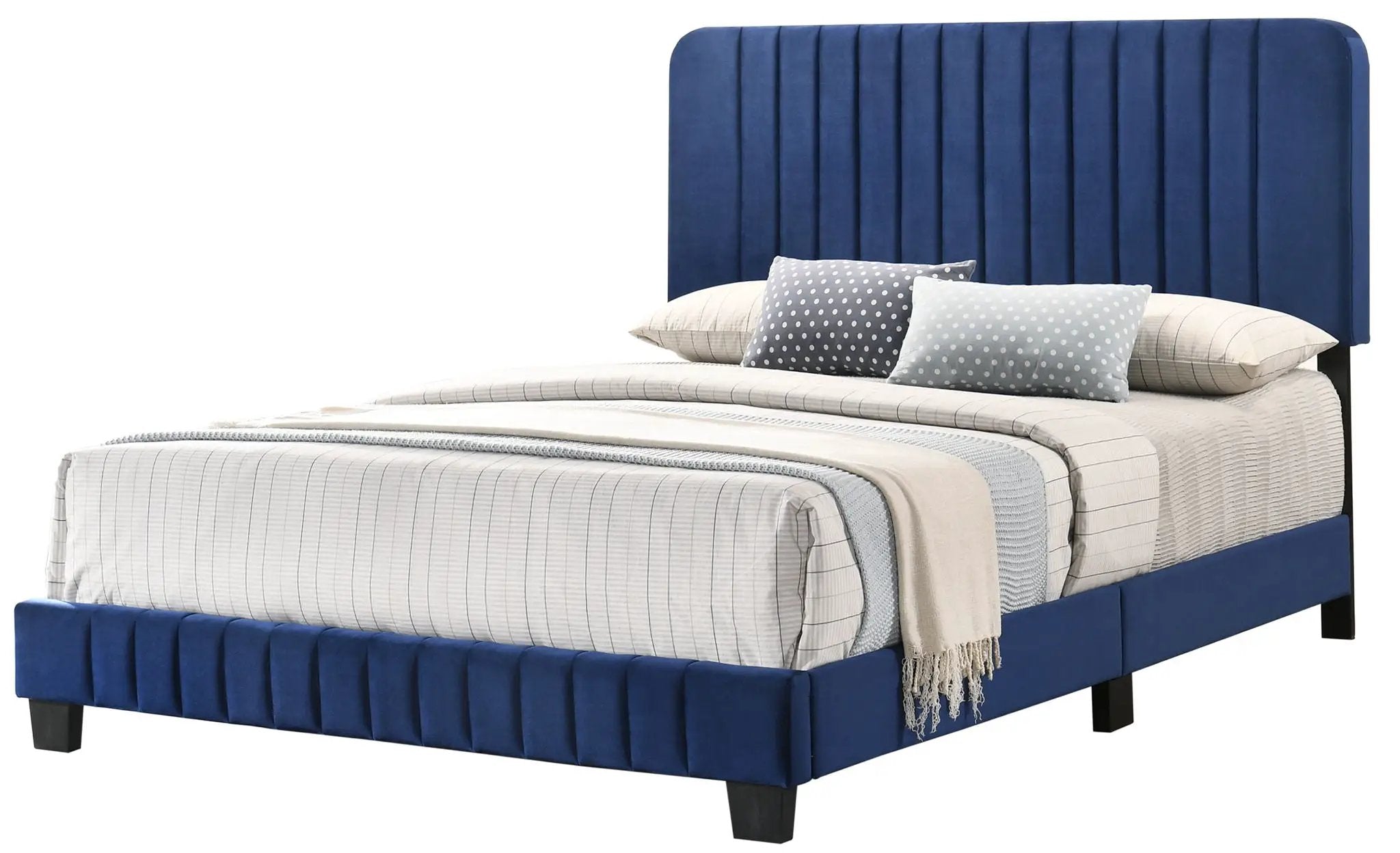 Channel Tufted Bed by HouseOfZazla