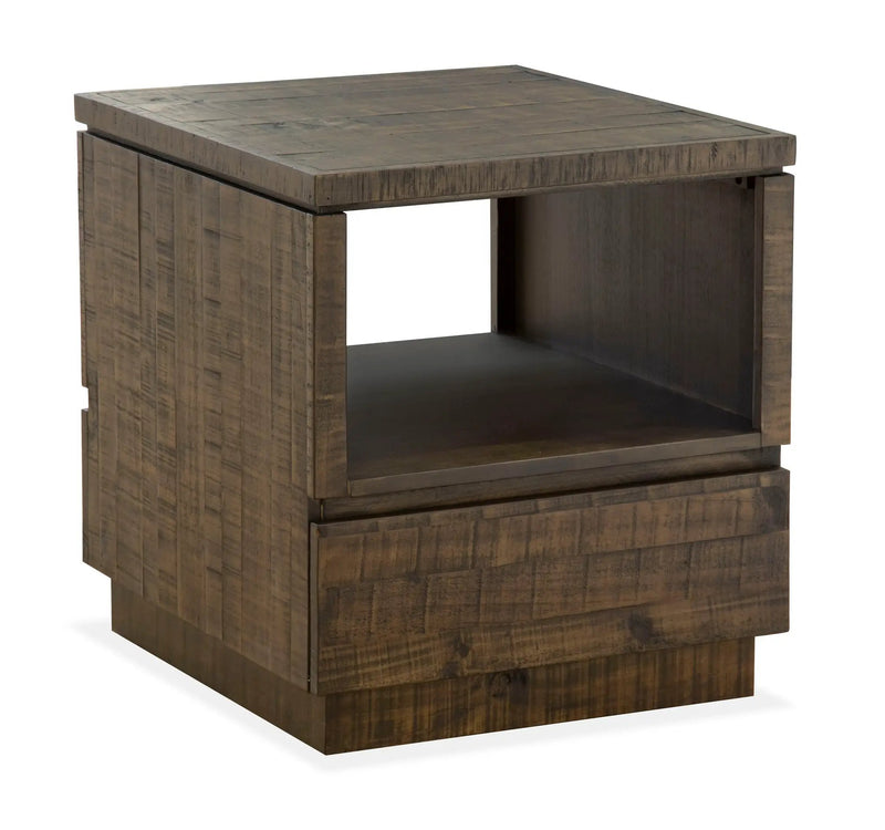 Baisden - Rectangular End Table - Tobacco by Unique Piece Furniture