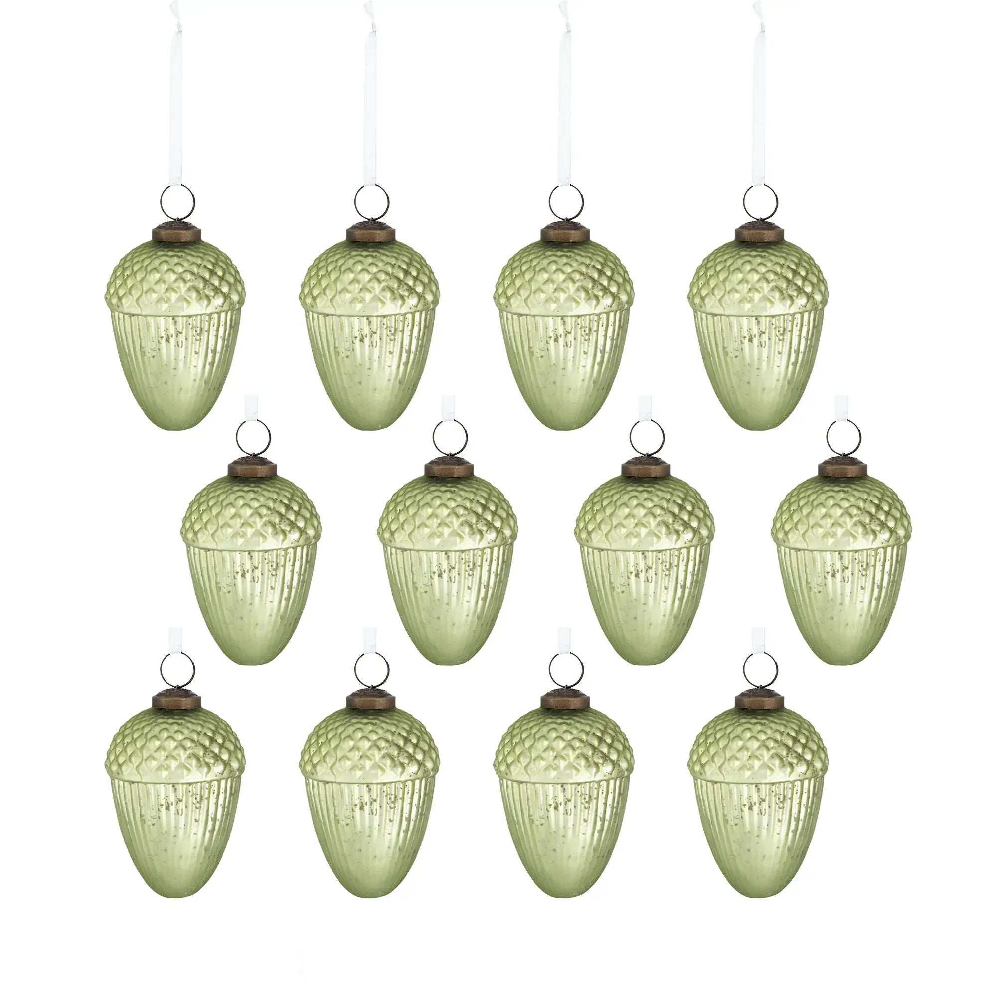 Tear Drop Ornament, Decorative Hanging Christmas Tree Ornaments For Holiday Party Decorations (Set of 12) by Unique Piece Furniture