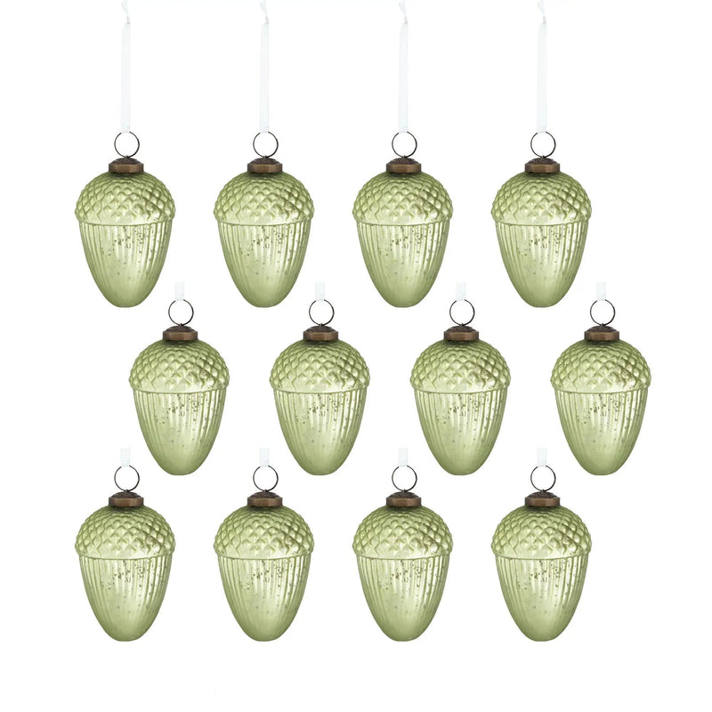 Tear Drop Ornament, Decorative Hanging Christmas Tree Ornaments For Holiday Party Decorations (Set of 12) by Unique Piece Furniture