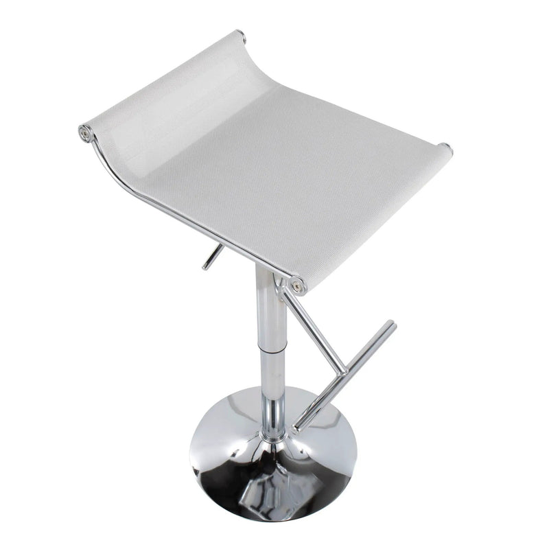 Mirage Ale - Contemporary Adjustable Bar Stool by Unique Piece Furniture