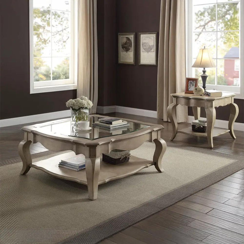 Chelmsford - End Table - Antique Taupe by Unique Piece Furniture
