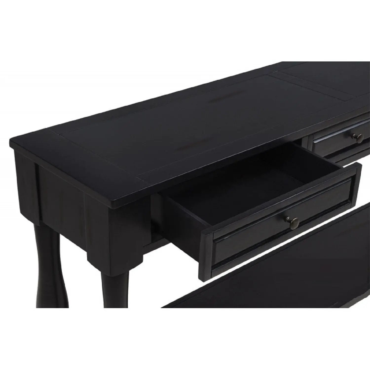 Long Console Table With Drawers And Shelf by Unique Piece Furniture