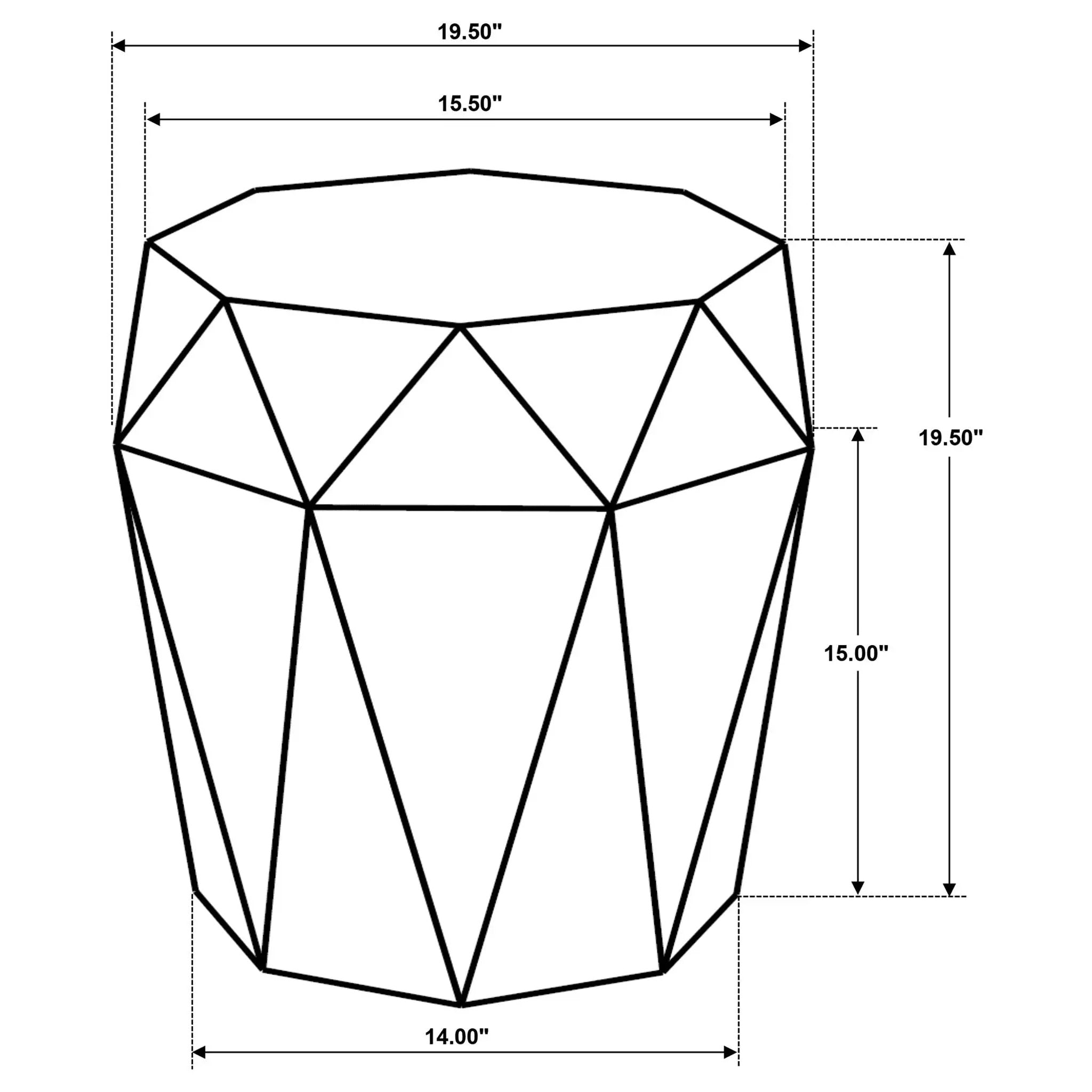 Pringle - Octagonal Side Table