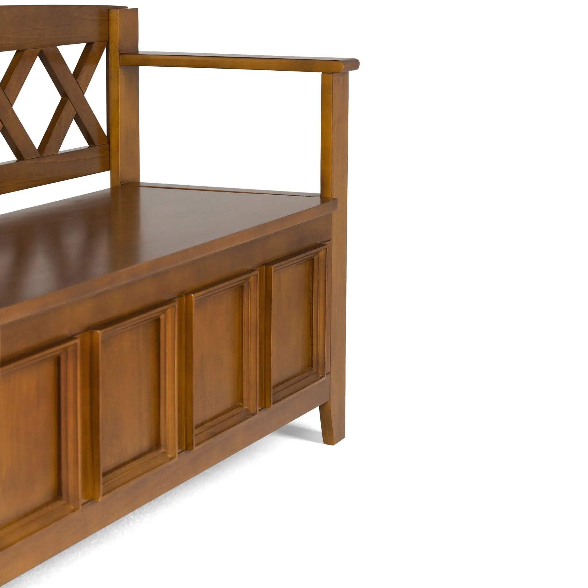 Amherst - Handcrafted Entryway Storage Bench by HouseOfZazla