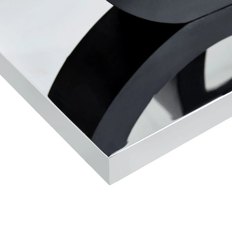 Minimalist Coffee Table - Black