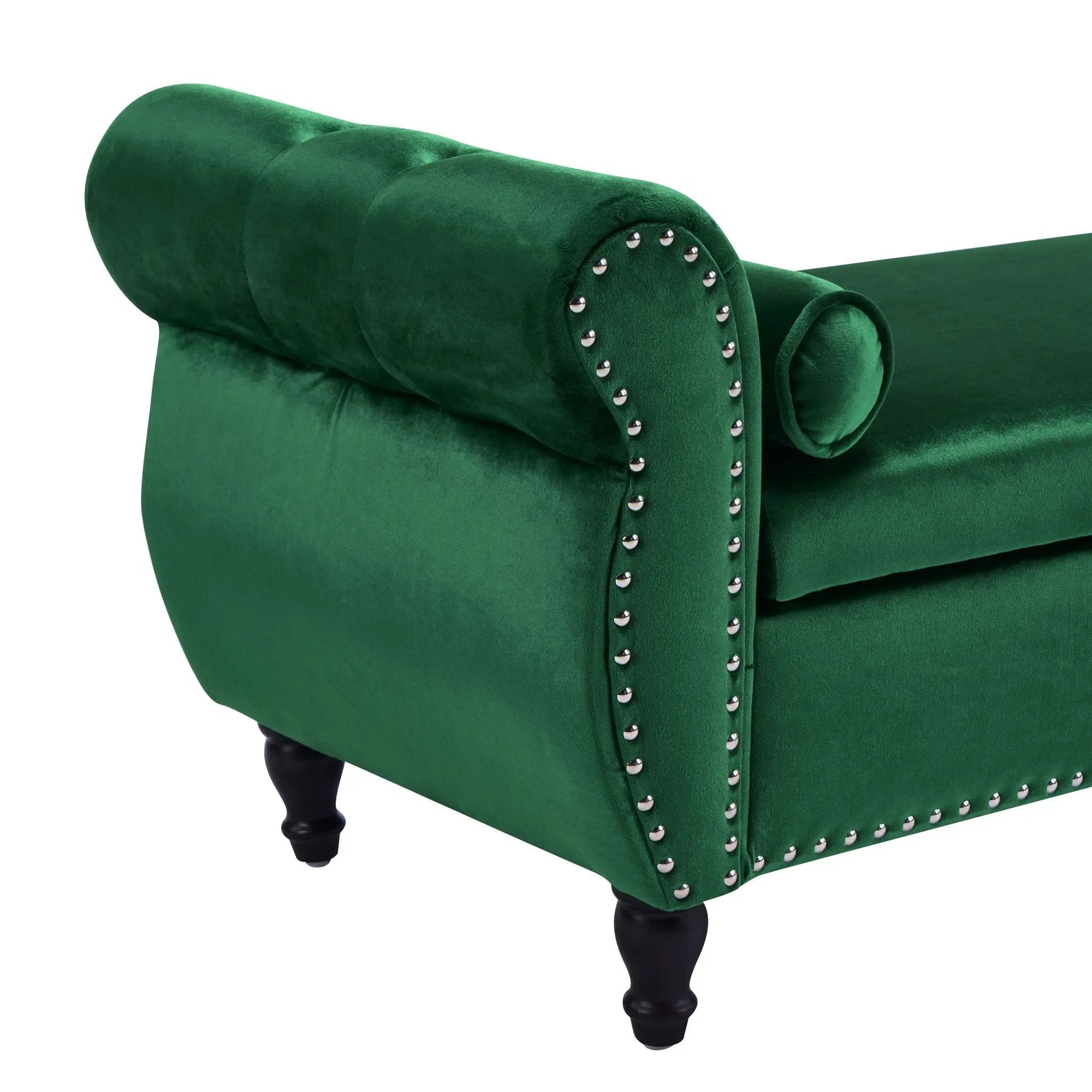 Luxurious Multifunctional Storage Ottoman Bench With Pillow by HouseOfZazla