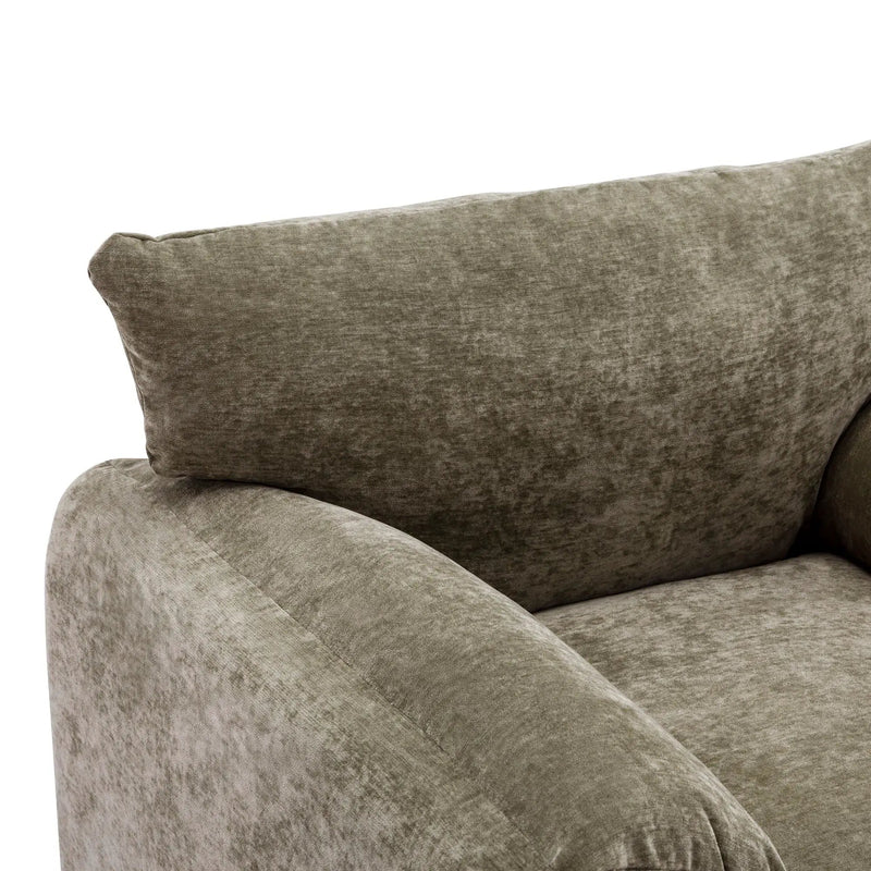 Oversized Accent Single Sofa Lounge Chair - Matcha Green by HouseOfZazla