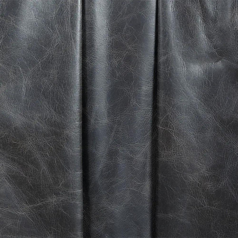 Piotr - Accent Chair With Swivel - Black Top Grain Leather by Unique Piece Furniture