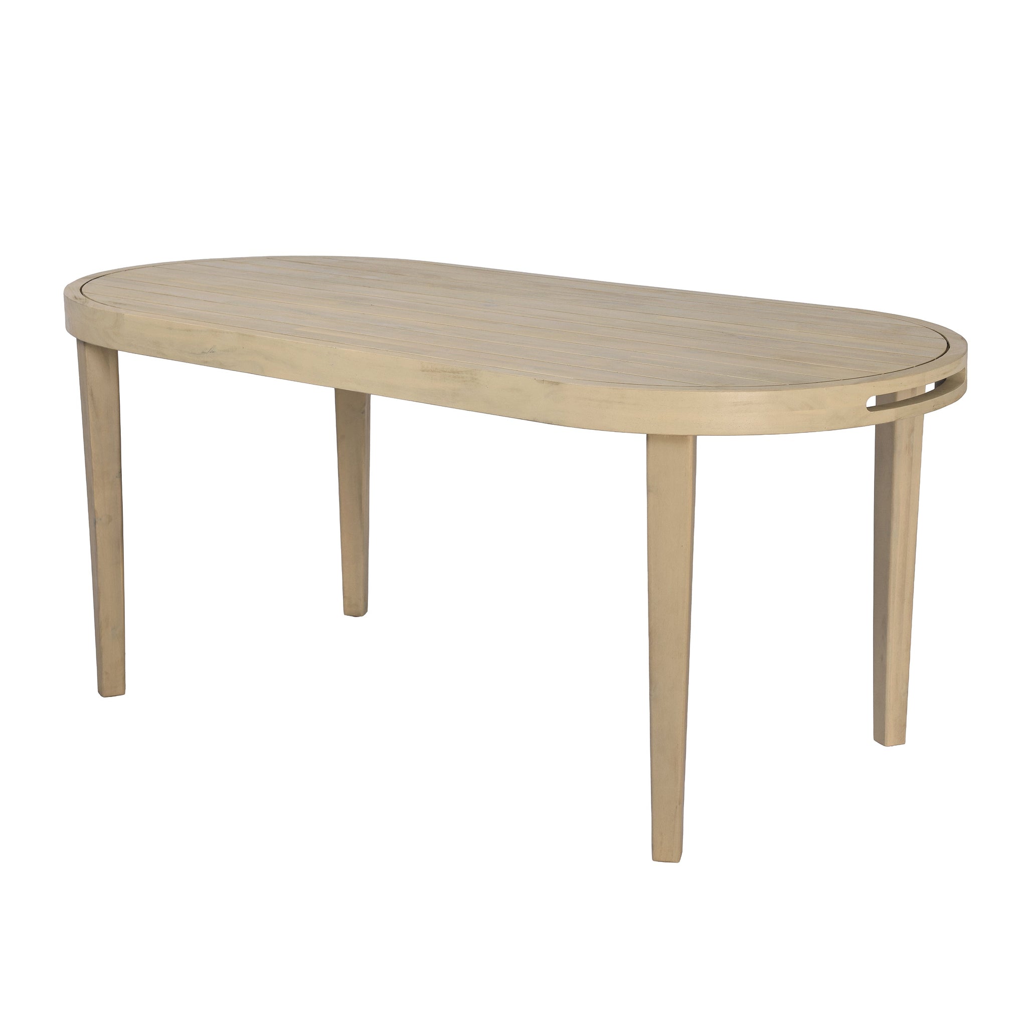 7-Piece Outdoor Acacia Wood Dining Set by HouseOfZazla