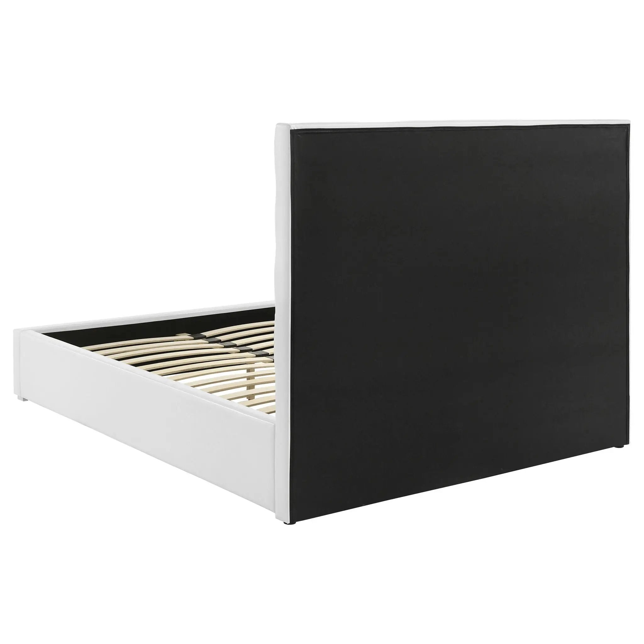 Felicity 53-inch Upholstered Queen Platform Bed White by Unique Piece Furniture