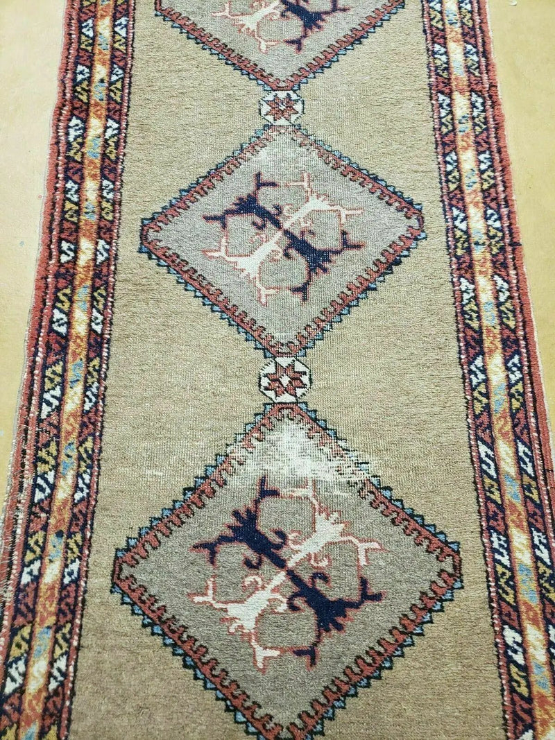 Persian Sarab Runner 2 x 11, Antique Tribal Persian Runner Rug by Jewel Rugs
