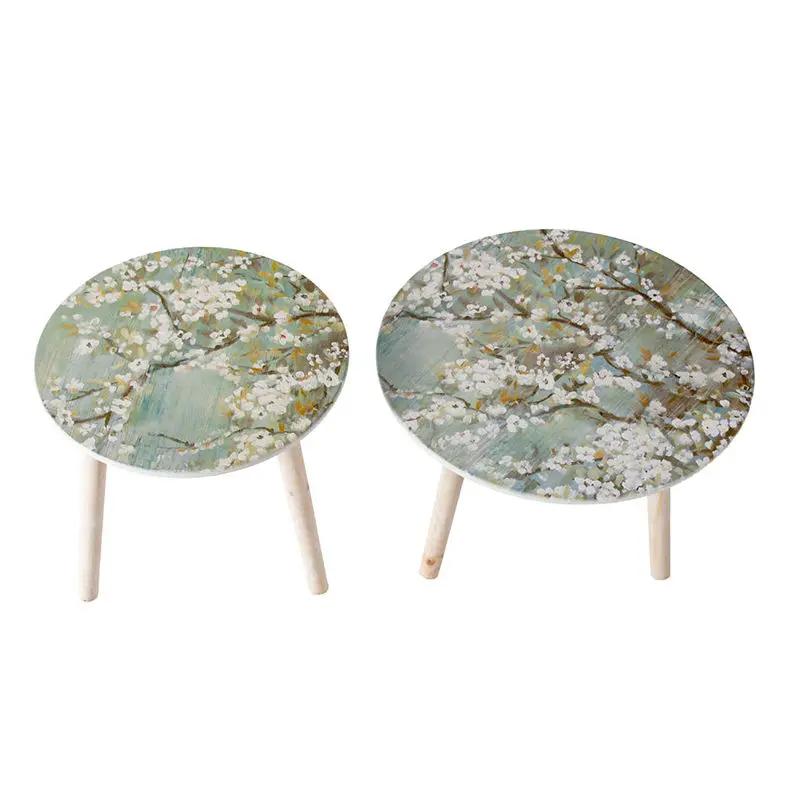 Nature-Inspired Side Tables (Set of 2) by Unique Piece Furniture