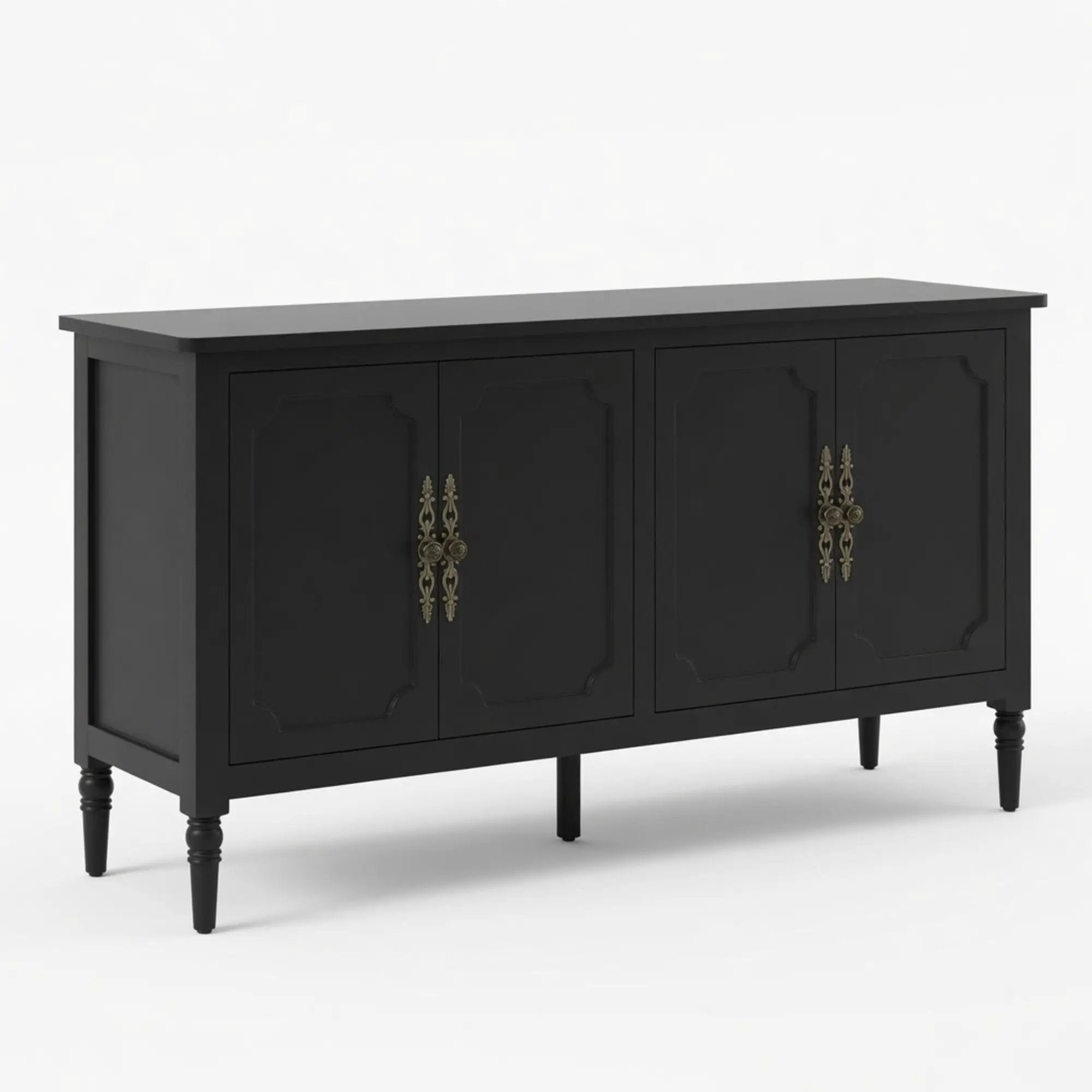 Vintage Buffet Cabinet With Adjustable Shelves by HouseOfZazla