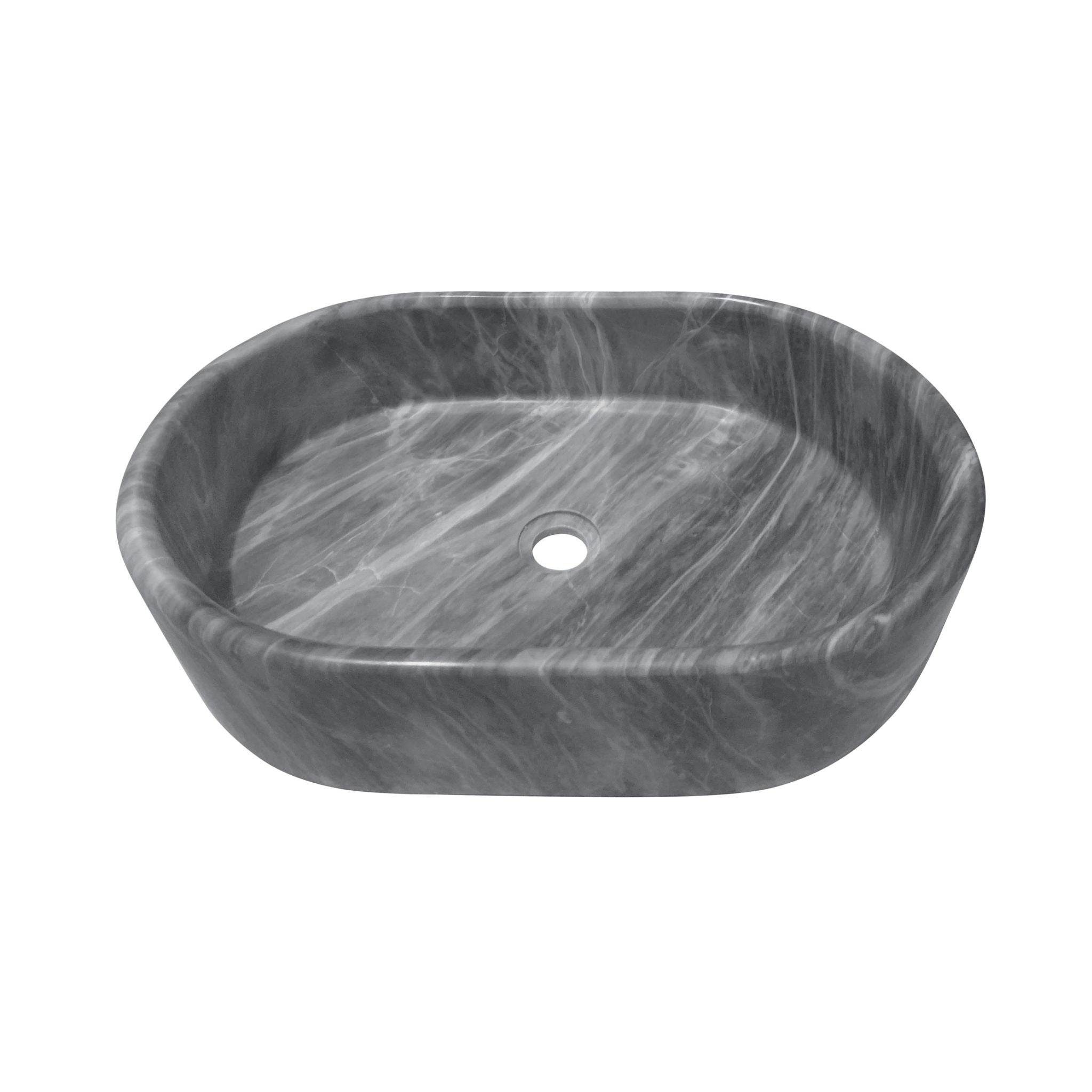 Bathroom Vessel Sink, Semi Polished Surface by HouseOfZazla