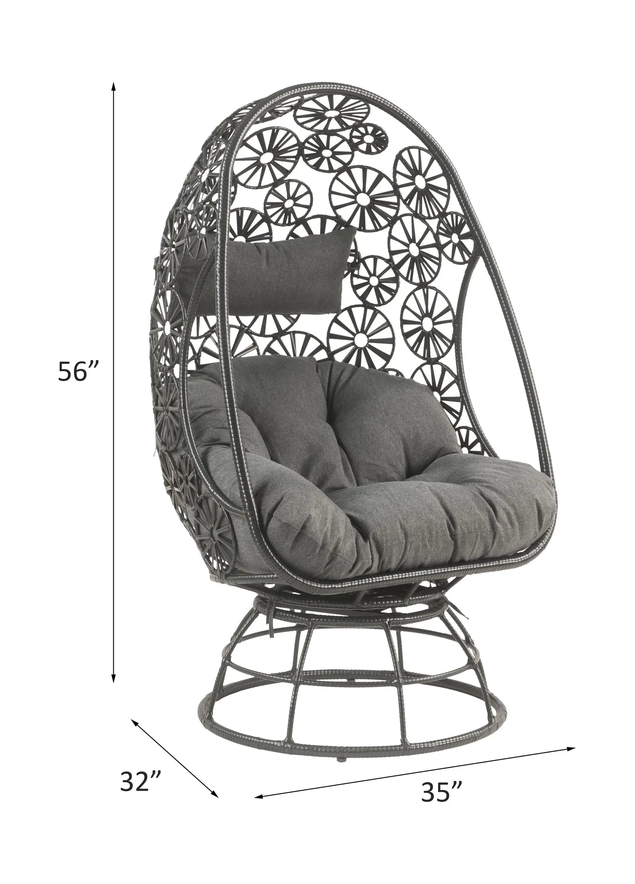 Hikre Clear Glass Patio Furniture Set by HouseOfZazla