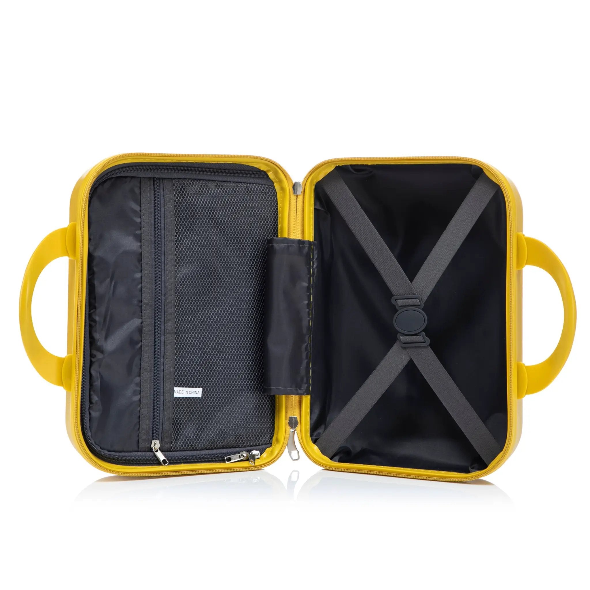 14'/20' 2-Piece ABS Spinner Wheel Luggage Set with Combination Lock by HouseOfZazla