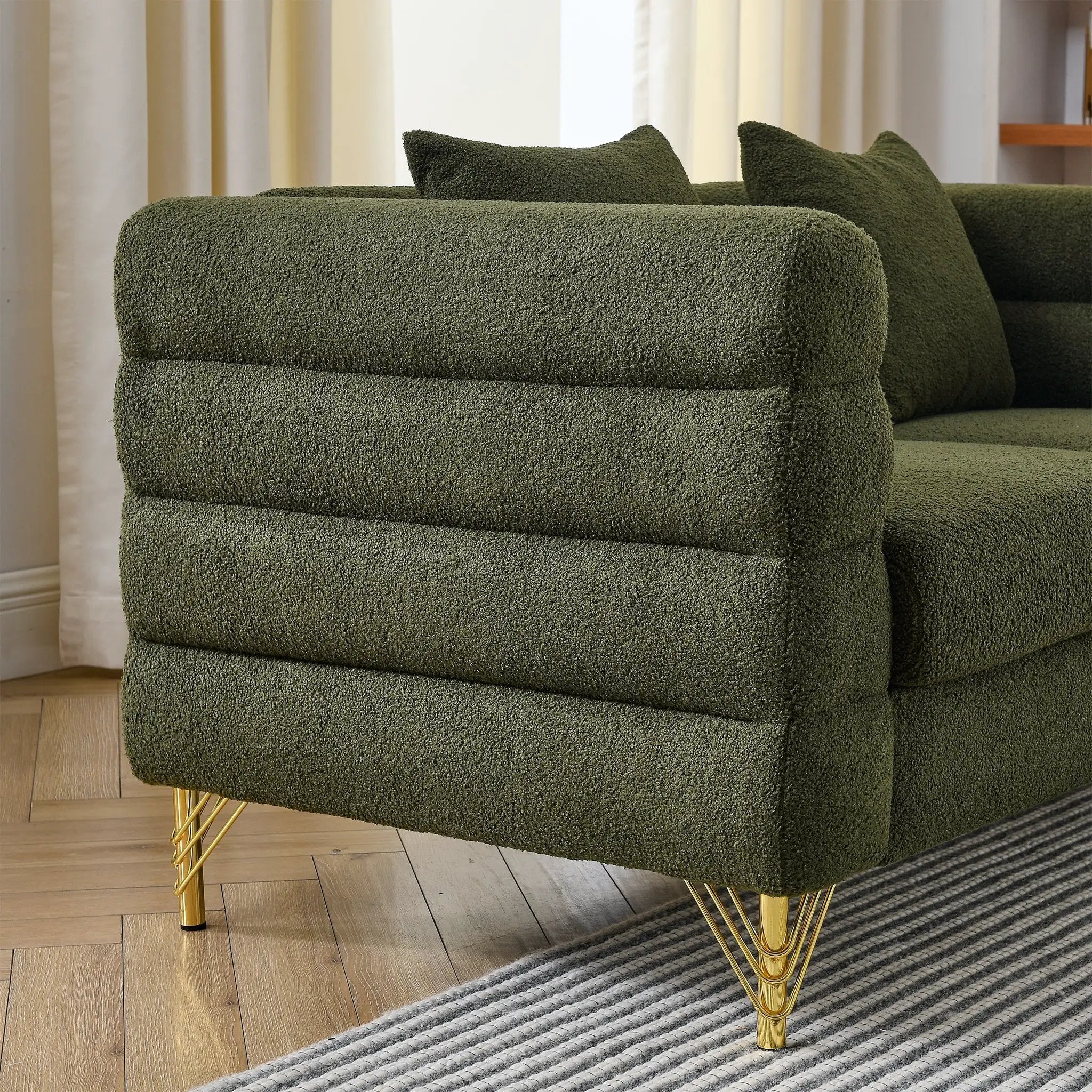 Green Teddy Sofa by BLAKHOM