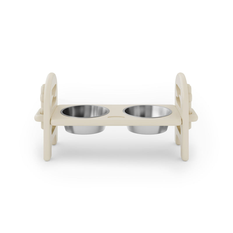 Adjustable Pet Bowl Travel Ready HDPE Durable Poly Lumber Recycled by HouseOfZazla