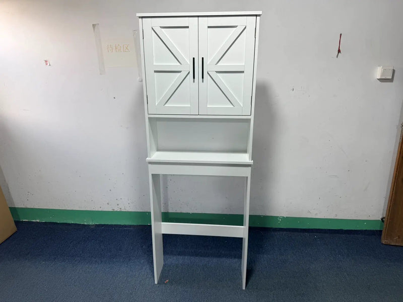 Over The Toilet Storage Cabinet with Adjustable Shelf by HouseOfZazla