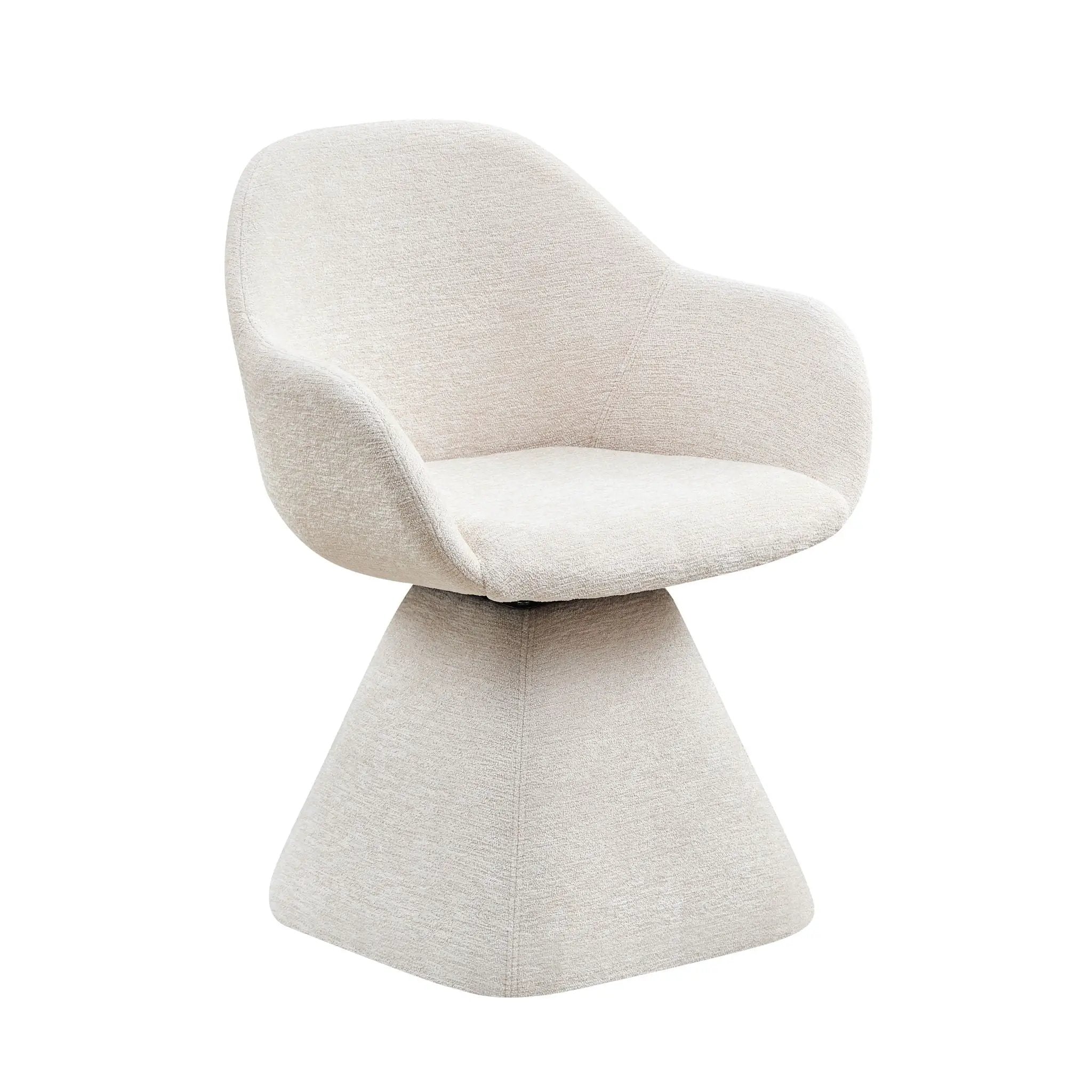 180° Rotating Accent Chair For Living Room - Beige by HouseOfZazla
