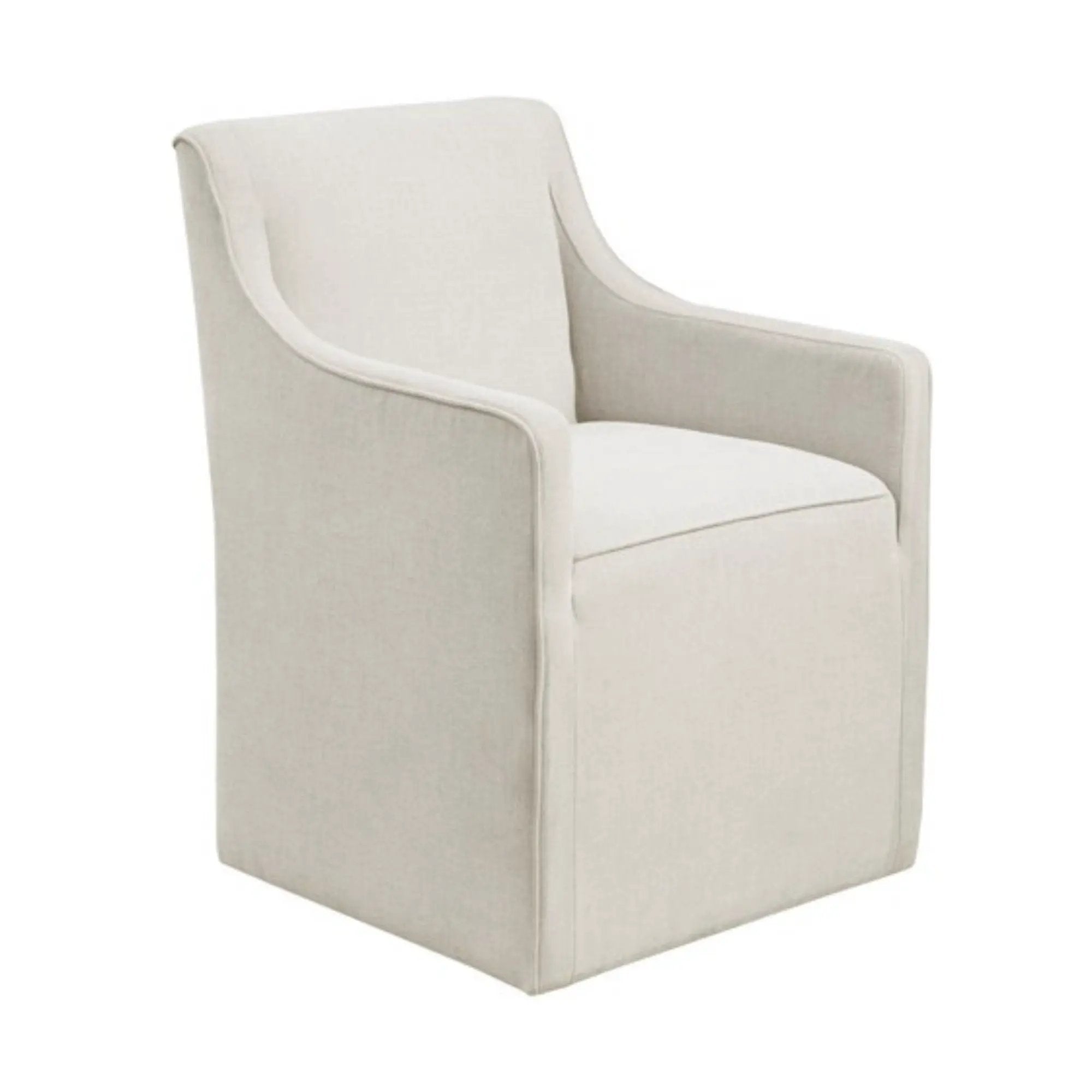 Traditional Skirted Dining Arm Chair by Unique Piece Furniture