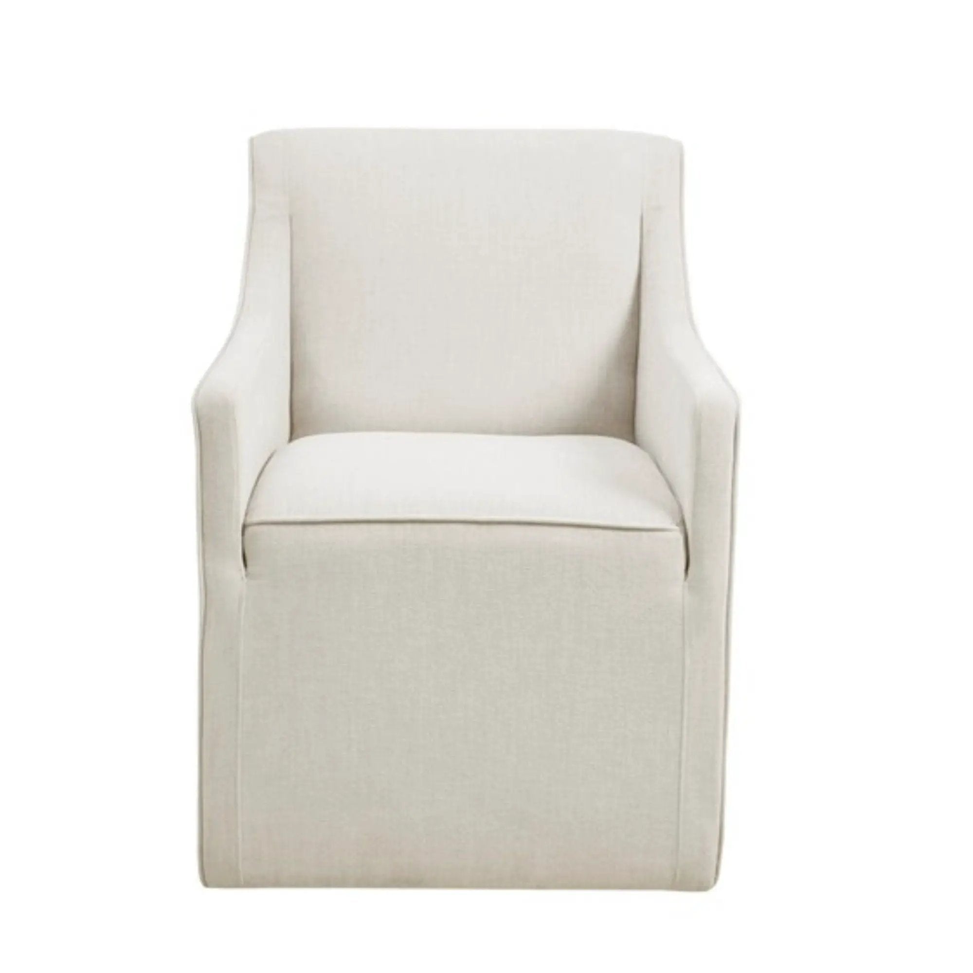 Traditional Skirted Dining Arm Chair by HouseOfZazla