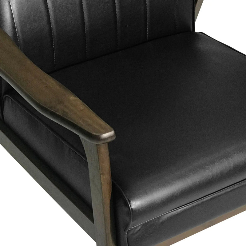 Mid Century Modern Upholstered Accent Chair by HouseOfZazla