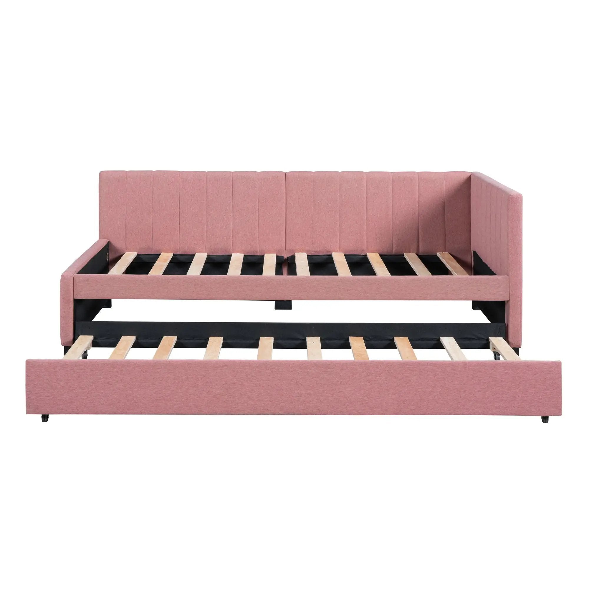 Upholstered Daybed, Sofa Bed Frame, No Box Spring Needed by HouseOfZazla