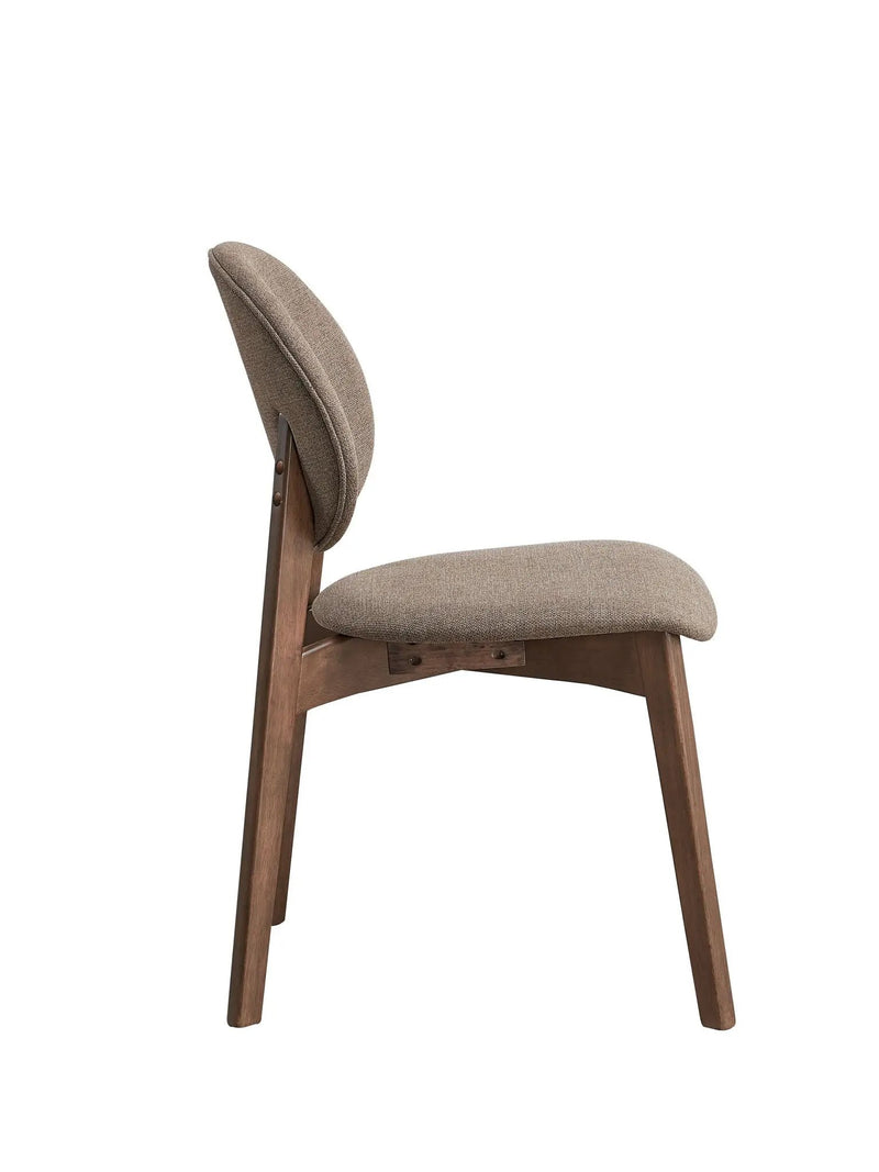 Hadasa Side Chair, Elegant Upholstery (Set of 2) by HouseOfZazla