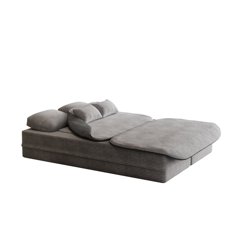 2 In 1 Foldable Sofa Bed With Multi Functional Blanket by HouseOfZazla