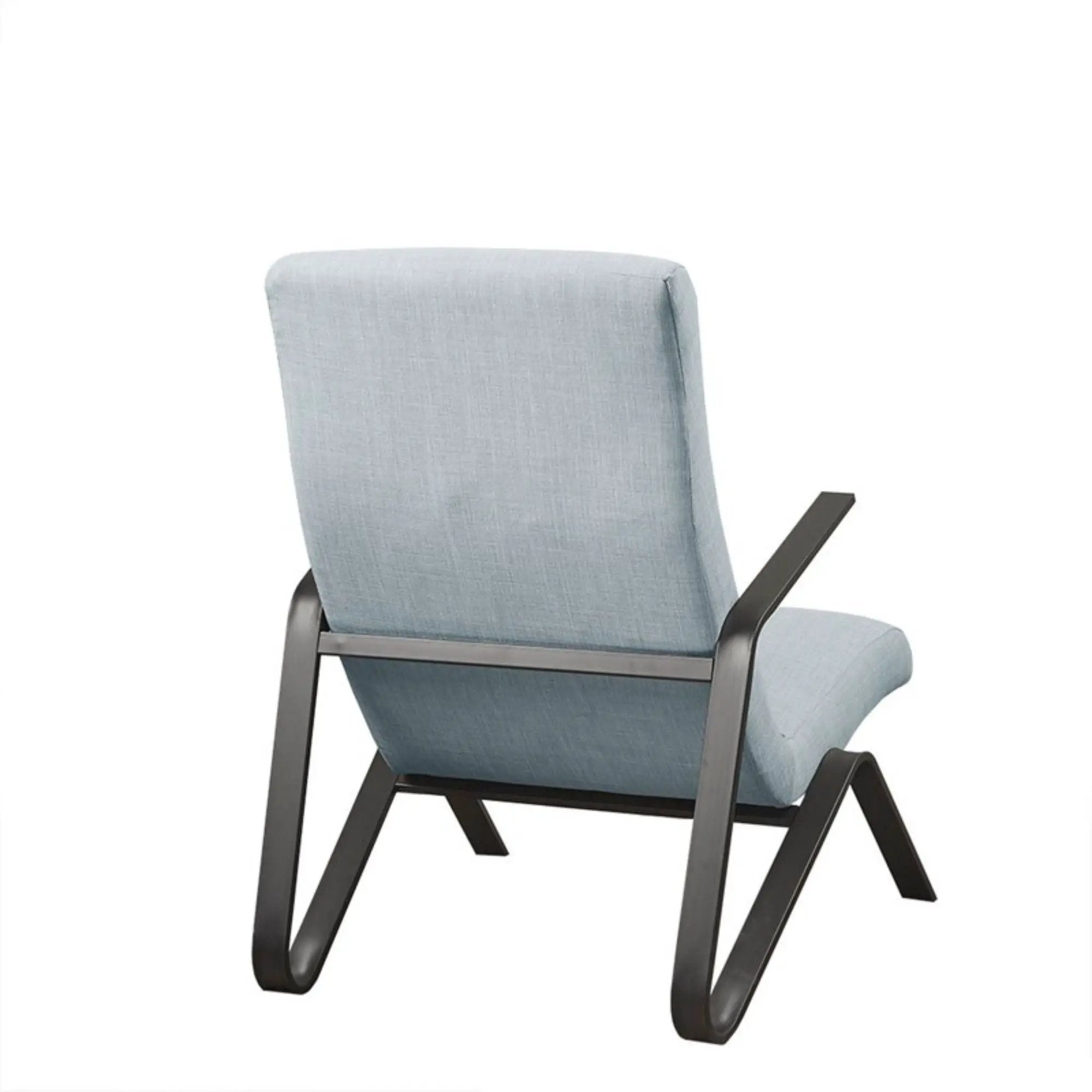 Manhattan - Accent Chair With High Back Support - Light Blue by Unique Piece Furniture