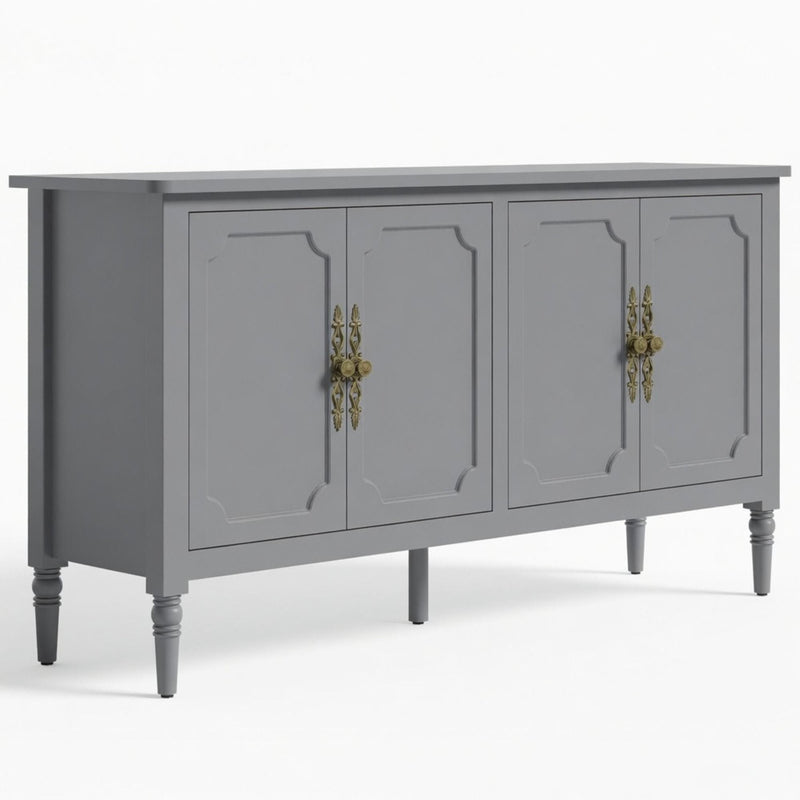Vintage Buffet Cabinet With Adjustable Shelves by HouseOfZazla